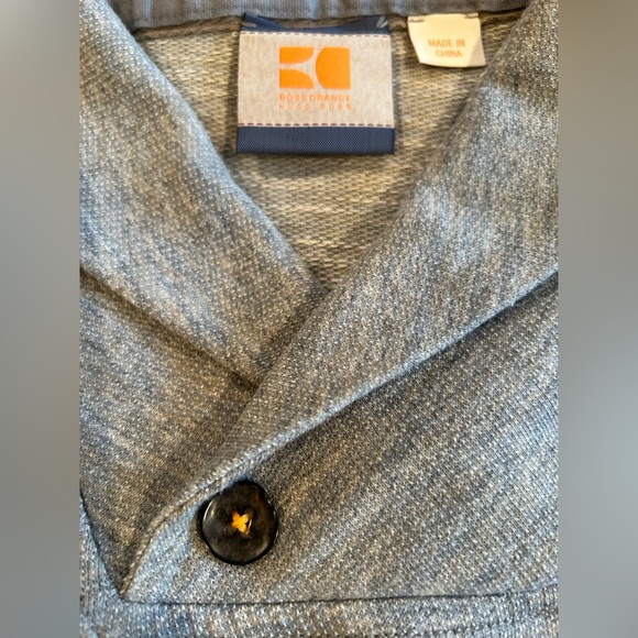 Hugo Boss Orange Men’s Shawl Collar Sweater - Picture 4 of 5